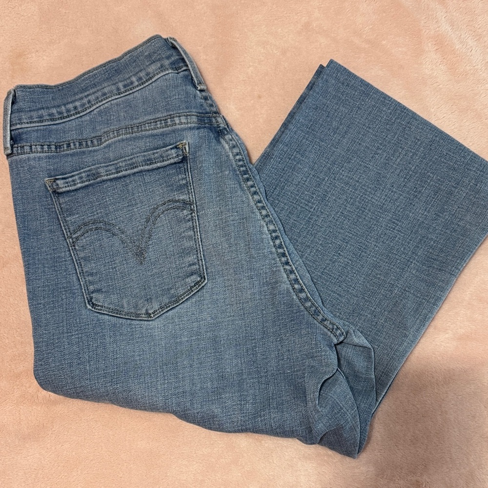 Levi's 505 Classic Denim Straight Leg Jeans
